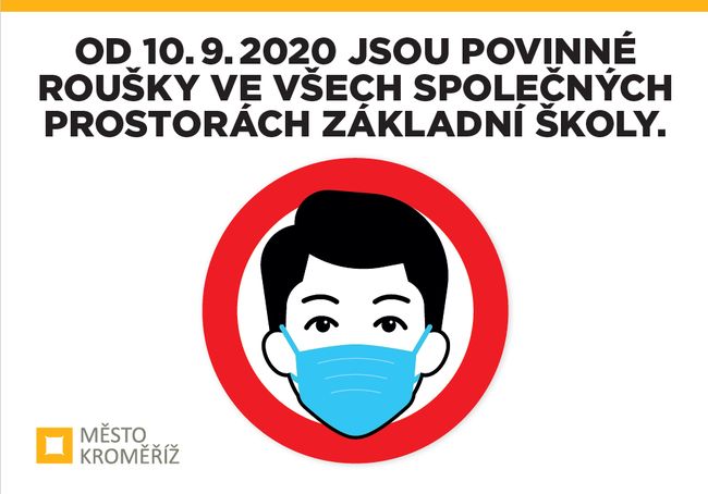 Na chodbách a šatnách základních škol budou povinné roušky ...