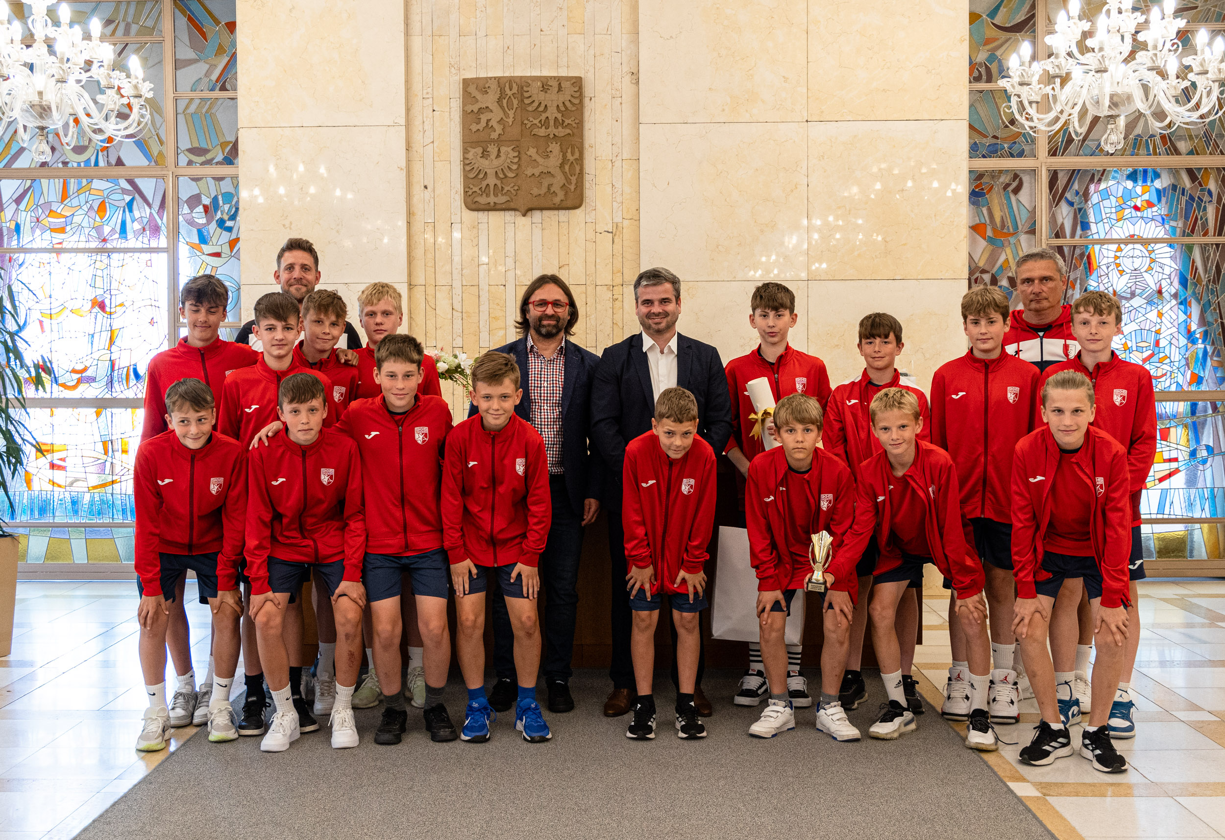 Fotbalisté SK Hanácká Slavia, kategorie U13.