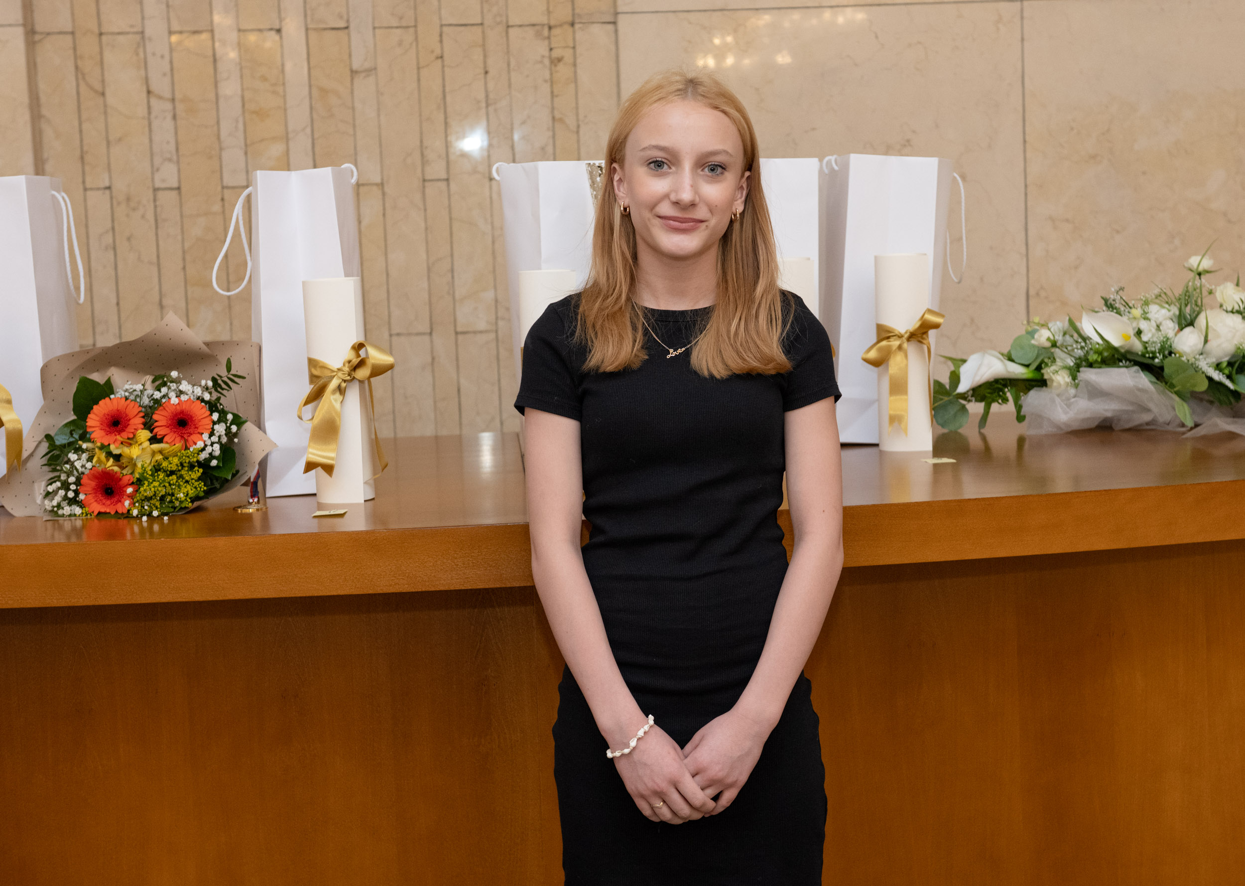 Julie Zedníčková, oddíl karate Goju Ryu TJ Slavia Kroměříž.