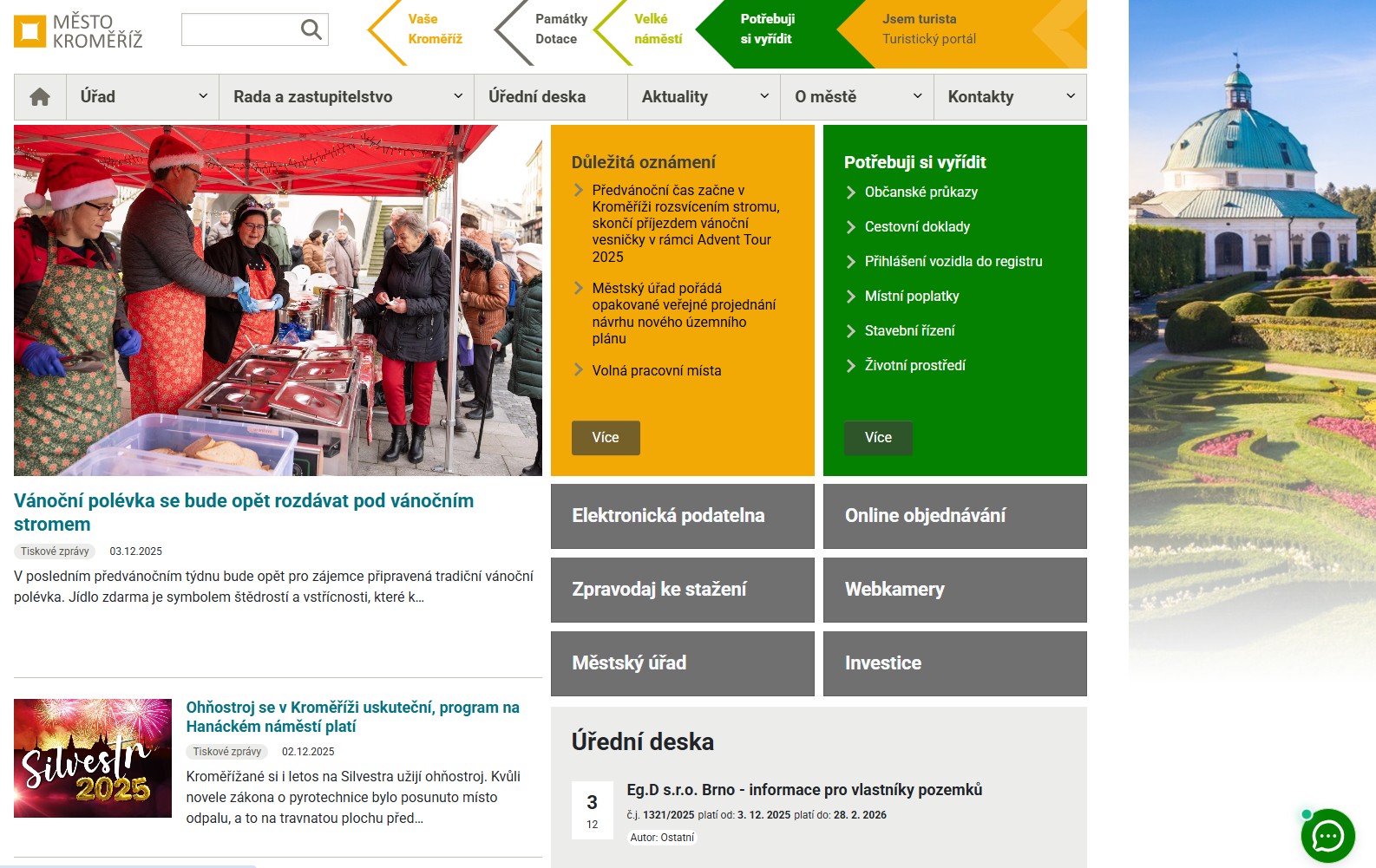 Občané chatbota neboli AI asistenta najdou v pravém dolním rohu webových stránek.